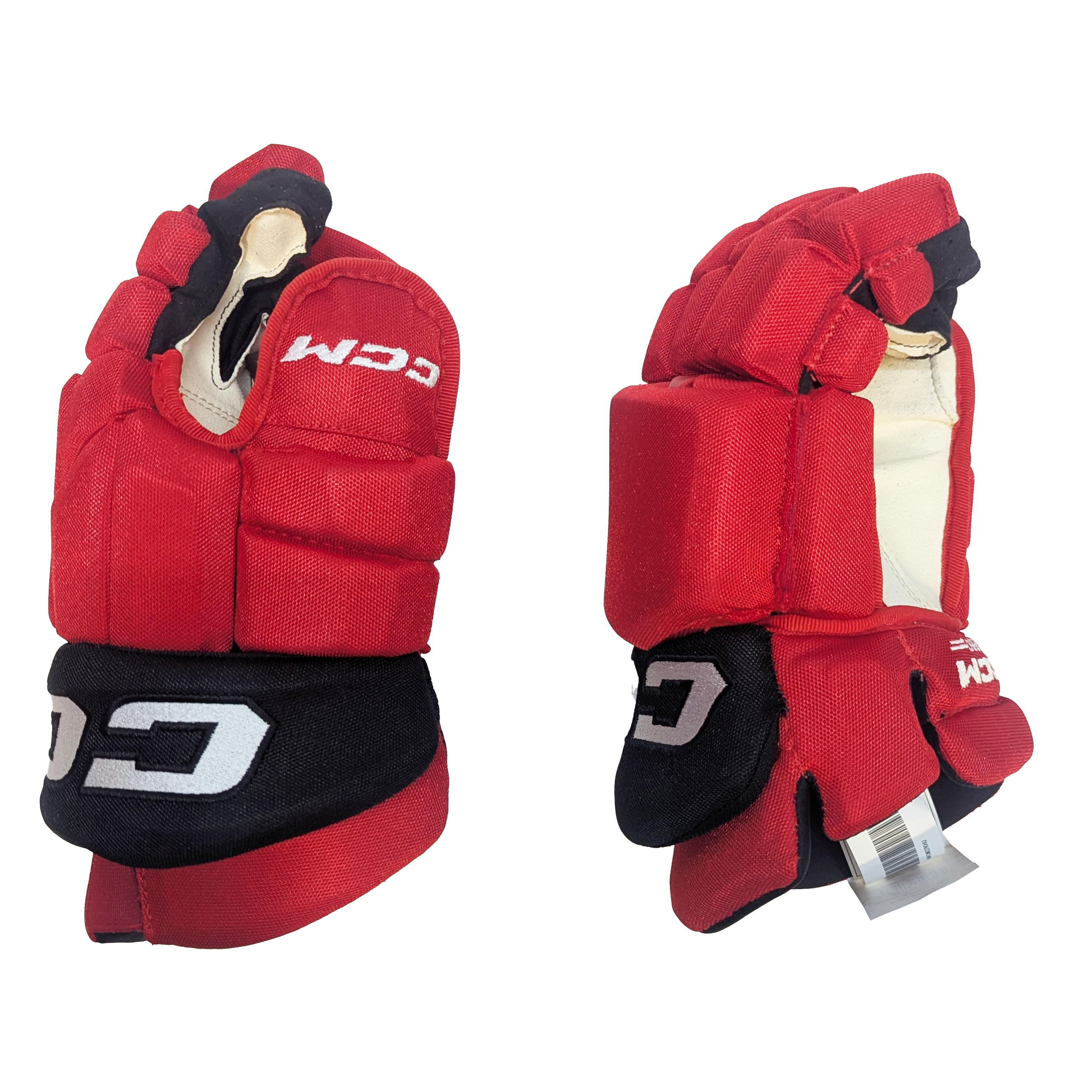CCM HGTKPP - NHL Pro Stock Glove - New Jersey Devils (Red/Black)
